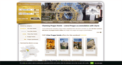 Desktop Screenshot of charming-prague-hotels.com